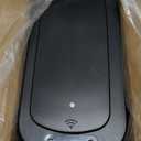 Cesun Automatic Motion Sensor Black Bathroom Trash Can with Lid, 2.6 Gallon Touchless Trash Bin, Smart Plastic Slim Garbage Can Small Wastebasket for Toilet, Office, rv, Bedroom, Living Room