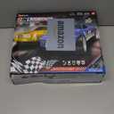 Slot Car Race Track Sets with 4 Slot Cars, Ideal Birthday Xmas Gifts Toys for Kids Boys Ages 6 7 8-12, Battery or Electric Race Car Track Set with Dual Racing Game, Flash Circular Track, Lap Counter