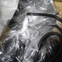 2 Pack Black Spiral Cage Pendant Lights with Clear Glass Shade, Suitable for Kitchen Island, Dining Table, Entryway, Restaurant