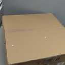 Wellmet Modern Glass Chandeliers, 2 Tiers Farmhouse Chandeliers for Dining Room, 5 Lights Gold Ceiling Light Fixture, Vintage Chandelier with Seeded Glass for Living Room, Bedrooms, Kitchen, 20''