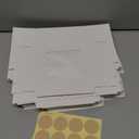 Colovis 30 Pcs White Bakery Boxes with Window, 6 X 6 X 3 Inches, White Paperboard Treat Boxes for Cookies, Pastry, Cookies, Strawberries, Macarons