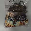 ZAFUL 2 Piece Triangle Bikini for Women Knitted Rope Halter Bikini Sets Sexy Bathing Suit Side Tie Swimsuits Beachwear (Large, 4-bronze)