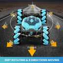 GILI Gesture Sensing RC Stunt Car for Boys Age 6-12, Hand Controlled Double Sided Twist Car for Indoor Outdoor, 4WD Remote Control Vehicle, Best Birthday Gifts for Kids 7 8 9 10 11