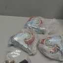 DICASAL 3 Inch Heavy Duty Stem Casters 360 Degree Swivel Thread Wheels with Metric Size M12-1.75 Screw Bolt Double Locking Brake Castor Wheel Load Capacity Upto 900 Lbs Pack of Three