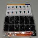 GOOACC - GRC-33 240PCS Bumper Retainer Clips Car Plastic Rivets Fasteners Push Retainer Kit Most Popular Sizes Auto Push Pin Rivets Set -Door Trim Panel Fender Clips for GM Ford Toyota Honda Chrysler