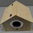 kathson Parakeet Nest Box Bird Nesting House Parrot Breeding Mating Box for Lovebirds Cockatiel Budgie Finch parrotlets-XL