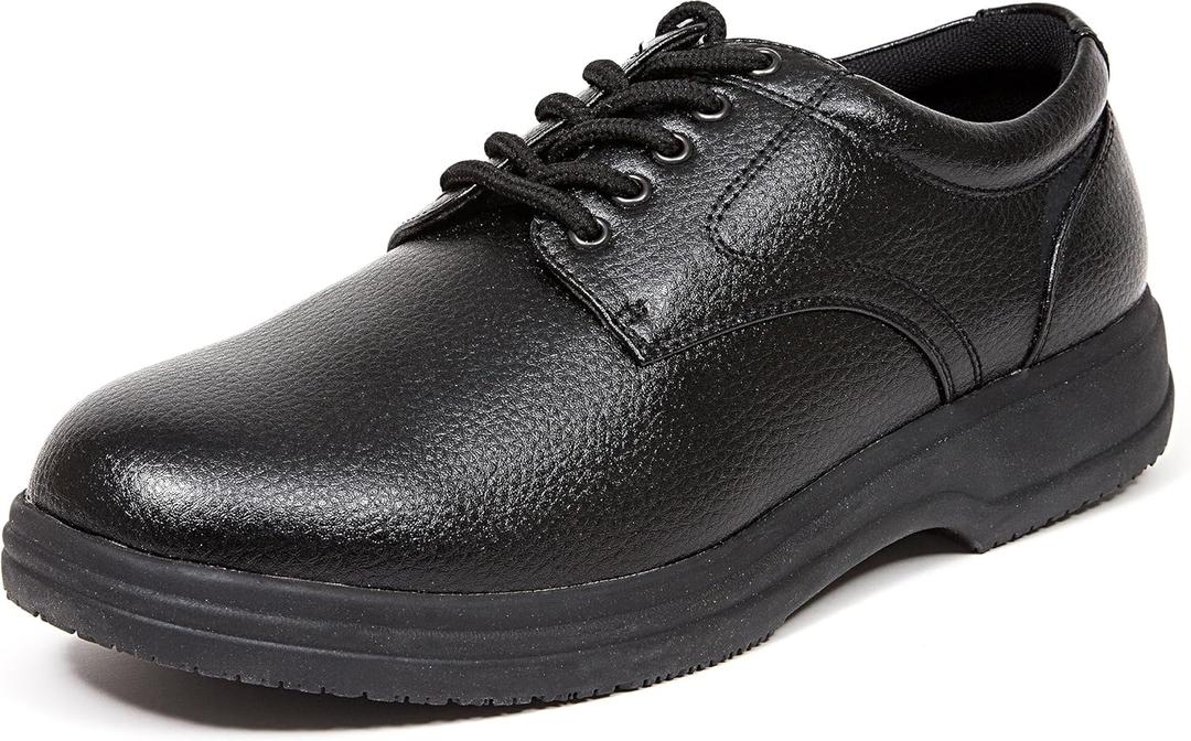 Deer Stags Men's Service Fashion Boot (8.5, Black)