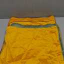 MIULEE Pack of 4 Decorative Throw Pillow Covers Soft Velvet Pillow Covers Double-Sided Design Cushion Cases 4-Color Mixed Pillow Covers for Sofa Bedroom Car 18 x 18 Inch Orange/Green