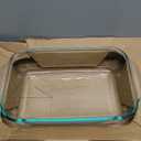 Pyrex Deep 3-Pack Glass Baking Dish Set (9"x13", 7"x11", 8"x8") With BPA-Free Lids, Rectangular Glass Bakeware, Dishwasher, Microwave, Freezer & Pre-Heated Oven Safe