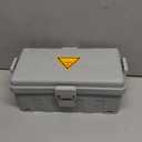 Hrensaw Medium Outdoor Electrical Box(10.6x5.5x4.5inch),Weatherproof Connection Box w/6 Cable Entry,IP54 Waterproof Extension Cord Cover Protect Power Strip,Timer,Plug,Holiday Lights,Grey