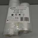 8" x 50' and 11" x 50' Vacuum Sealer Rolls, 2 Pack-Ideal for Food Storage, Sous Vide, and Meal Prep, Keep Food Fresh and Nutrients, Wevac Lite