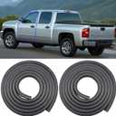 Front Door Weatherstrip Seal for 2007-2014 Chevy Silverado 1500 2500HD 3500HD,GMC Sierra 1500 2500HD 3500HD,Drive and Passenger Side Exact Match On-Body Replacement,2 Pack