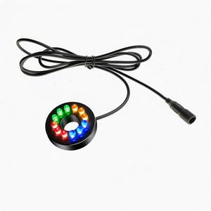 LED DC12V Pond Lights Landscape Underwater Fountain Light, 12-Light, Color