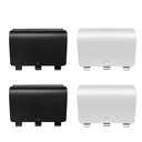 4 Pack One Controller Battery Cover for Xbox One, One S/One X Controller Battery Back Cover [NOT for Xbox Series X/S], Battery Back Shell Covers for Xbox One, One S, One X Controller(White/Black)