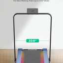 UREVO Walking Pad Handle Bar Only, Universal Compatible for Walking Pads 23.6'' Wide, Transform WalkingPad Into a Treadmill in Seconds, Easy Moving with Wheels, Quick Assembly, Sturdy Design