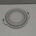 Collapsible Silicone Bowl, 2 PACK Mixing Silicone Bowls, Camping Bowl (Gray)