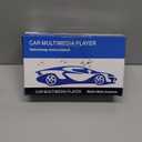 Bluetooth Single Din Car Stereo Audio with Voice Assistant APP Locate & Find Car Function Support FM Radio/ MP3/ SD/ AUX/ USB/ EQ/ Quick Charge