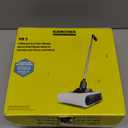 Krcher KB 5 Electric Floor Sweeper Broom, for Carpets, Hardwood Floors and Tiles, Lightweight and Cordless, Ideal for Fur, Hair, Dirt & Dust