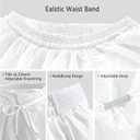 Ieuan Upgraded Enlarged Full White Ball Gown 7 Hoops Wedding Accessories Petticoat Underskirt Slips One Size