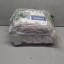 CozyLux Queen Comforter Set Oatmeal Seersucker 7 Pieces Bed in a Bag Queen Comforter Set with Sheets Luxury Soft Bedding Set with Down Alternative Comforter, Sheets, Pillowcases & Shams for All Season