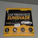 for BMW X1 E84 2011-2015 Windshield Sun Shade - 4 Layers Car Sunshades for Front Windows Shade Cover Custom Fit X1 E84 Sun Visor 240T Retractable Shade Blocks UV Rays Car Accessories