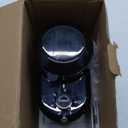 Wancle Electric Burr Coffee Grinder - Adjustable with 28 Precise Grind Settings for 12 Cups - Professional Coffee Bean Grinder (Plastic, Black)