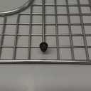 Serene Valley Sink Bottom Grid 23" X 13", Centered Drain with Corner Radius 2", NDG2313C
