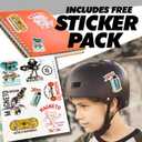 Magneto Complete Cruiser Starter Skateboard, Kids - 27.5x7.75"