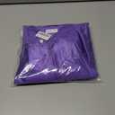 Newrara Unisex Shiny Kindergarten Graduation Gown Cap with Tassel (Purple)