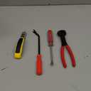 Tanstic 4Pcs Nail Puller and Staple Remover Tool Set, Including 7'' End Cutting Plier, Tack Lifter, Carpet Remover for Furniture, Floor, Wall, Car, Photo, Frame, Wooden Case, Carton