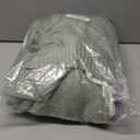 Astylish Women 2026 Fall Outfits Open Front Long Sleeve Hooded Knit Cardigan Sweaters Color Block Outwear Coats (Large, Green)