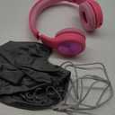 LilGadgets Connect+Wired Kids Headphones for School with Microphone, Volume Limiting & Noise Reduction Over-Ear Headset with Cord, SharePort Technology & SoftTouch Padding, Pink - Kid Headphones