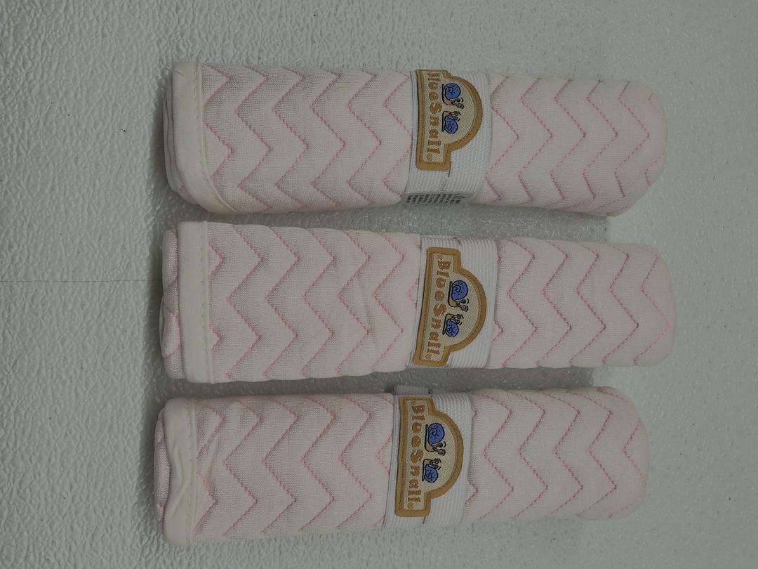 BlueSnail Quilted Thicker Waterproof Changing Pad Liners,3 Count(Pink 13 x 27)