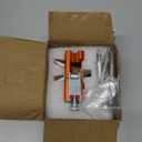 QTG Manual Chain Saw Sharpener, Adjustable Clamp & Precision Guide, Portable Metal Attachment,8-22" Chain/Electric Saws