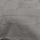 Bedsure Queen Size Comforter Set Dusty Rose, Boho Tufted Bed Set, Checkered Farmhouse Shabby Chic Bedding, 3 Pieces, 1 Plaid Geometric Comforter 90"x90" and 2 Pillow Shams 23"x29"