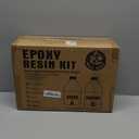Epoxy Resin - Ultra-Gloss 1 Gallon Kit, Crystal Clear, Self-Leveling, UV & Impact Resistant Resin Kit for Art, Jewelry, Tables & Countertops, Easy 1:1 Mix, DIY Crafts