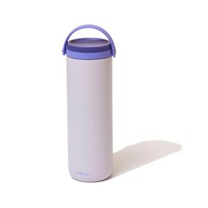 Willow - Portable Breastmilk Cooler - Keeps Breast Milk Cold for 24 Hours - Stainless Steel - Insulated - Reusable - Breastfeeding Essentials - Storage Container w/Gel Ice Pack - Purple - 16oz