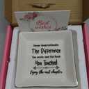 Retirement Gifts for Women Coworker Leaving Gifts Going Away Gift Retirement Gift Jewelry Dish for Friends Retired Teachers Nurses Doctor Boss Goodbye Farewell Gifts for Coworkers New Job