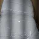 ETERNA Hazmat Suits- 20 Pack Disposable Protective Coveralls with Hood, Zipper, Elastic Wrists, Shoe Covers for Men & Women, Shield from Dirt, Dust, Paint (White, XX-Large)