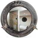 Nagina International Aluminum Porthole Mirror 15" - Nautical Wall Dcor