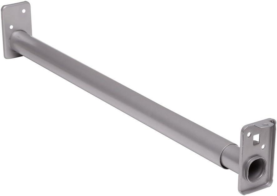 Closet-Pro by John Sterling HD RP0022-48/72 Adjustable Closet Rod, 48-Inch to 72-Inch, Platinum