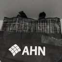 Medium black tote bag, insulated, White Logo, 3 pack