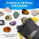 NATIONAL GEOGRAPHIC Science Kit & Rock Collection Advent Calendar 2025  Jumbo Advent Calendar with 24 Days of Science Experiments, Gemstones & More for Kids, STEM Projects for Kids Ages 8-12