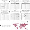 Life & Goal Planner  Undated Daily, Weekly & Monthly Organizer with Habit Tracker, Time Management Tools, and Productivity Journal for Personal Growth and Success (Black)