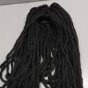 Lydell Twist Hair Crotchet Braids Wigs Synthetic Dreadlocks Braids Hair Wig (Natural Black)