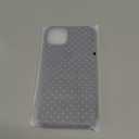 Jusy Compatible with MagSafe Polka Dot Case for iPhone 14 Plus, Cute Aesthetic Polka Dots Magnetic Phone Case, Soft TPU and Hard PC Protective Phone Cover for Women Girls (Matte) - Black