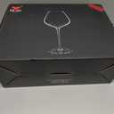 JBHO Set of 4-21 Ounce Hand Blown Italian Style Crystal Burgundy Wine Glasses - Lead-Free Premium Crystal Clear Glass - Gift-Box for any Occasion