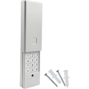 Garage Outlet Universal Garage Door Opener Keypad Replacement for Liftmaster Chamberlain Craftsman Genie Overhead Linear Wayne Dalton Stanley 315Mhz 390Mhz Dip Switch, Slide Down Cover (387LM)