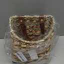 Handwoven Hanging Basket for Wall Baskets-Water Hyacinth Hanging Basket for Front Door, Wall/Door Baskets for Organizing, Storage, Flowers Dcor (Water Hyacinth-02)