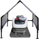 Robot Mower Garage, Wire Free Robot Lawn Mower Cover, Durable Water-Proof and Ultraviolet-Proof Polyester Oxford, 32 "x28x24, Suitable for All Types of Remote Control Lawn Mower.